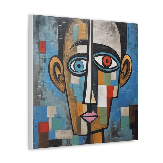 The Face, by ModernArtPrints, 100% cotton fabric